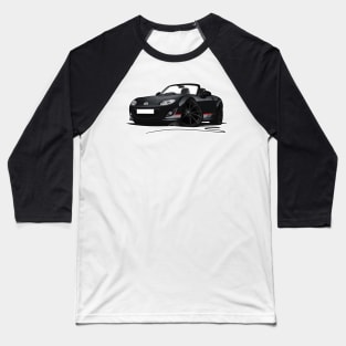 Mazda MX5 (Mk3)(Facelift) Kuro Edition - Black Baseball T-Shirt